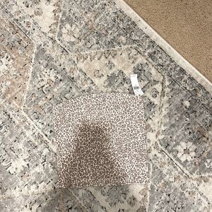 Cheetah print tube top American eagle